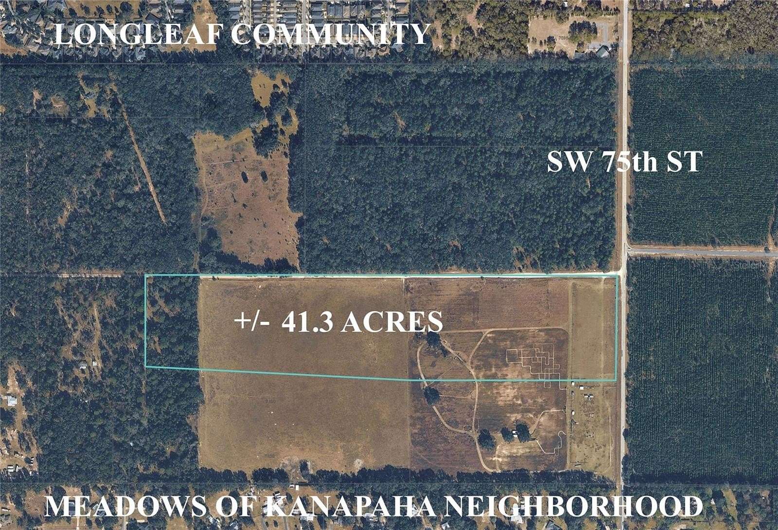 41.3 Acres of Land for Sale in Gainesville, Florida
