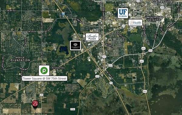 41.3 Acres of Land for Sale in Gainesville, Florida