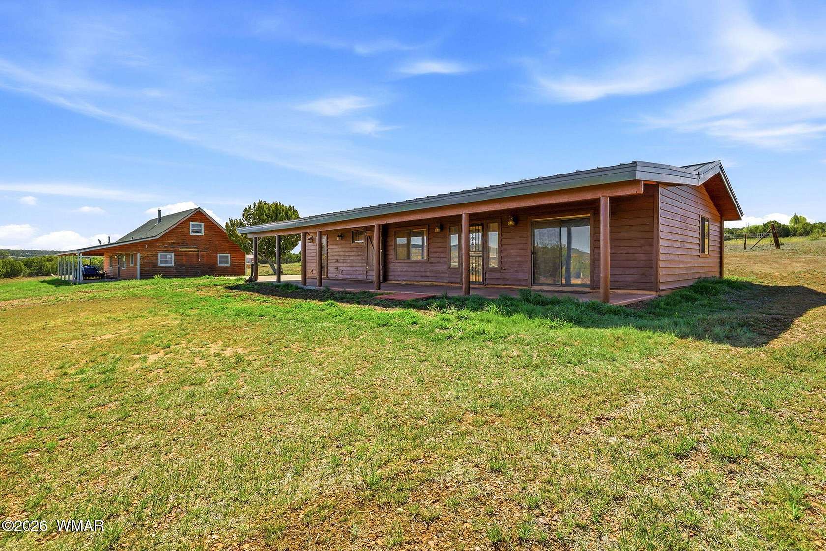 5 Acres of Land with Home for Sale in Vernon, Arizona