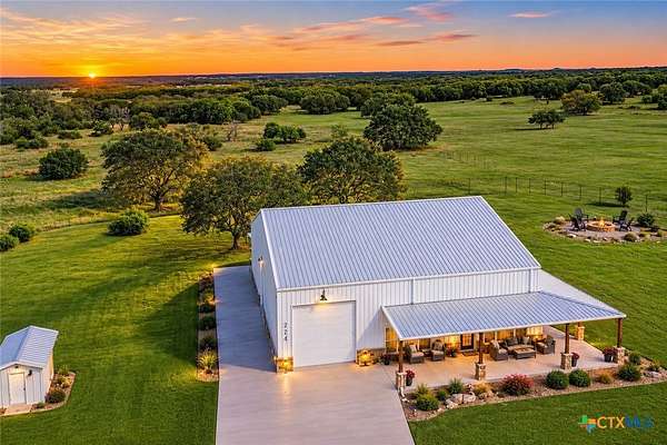 11 Acres of Recreational Land with Home for Sale in Lampasas, Texas