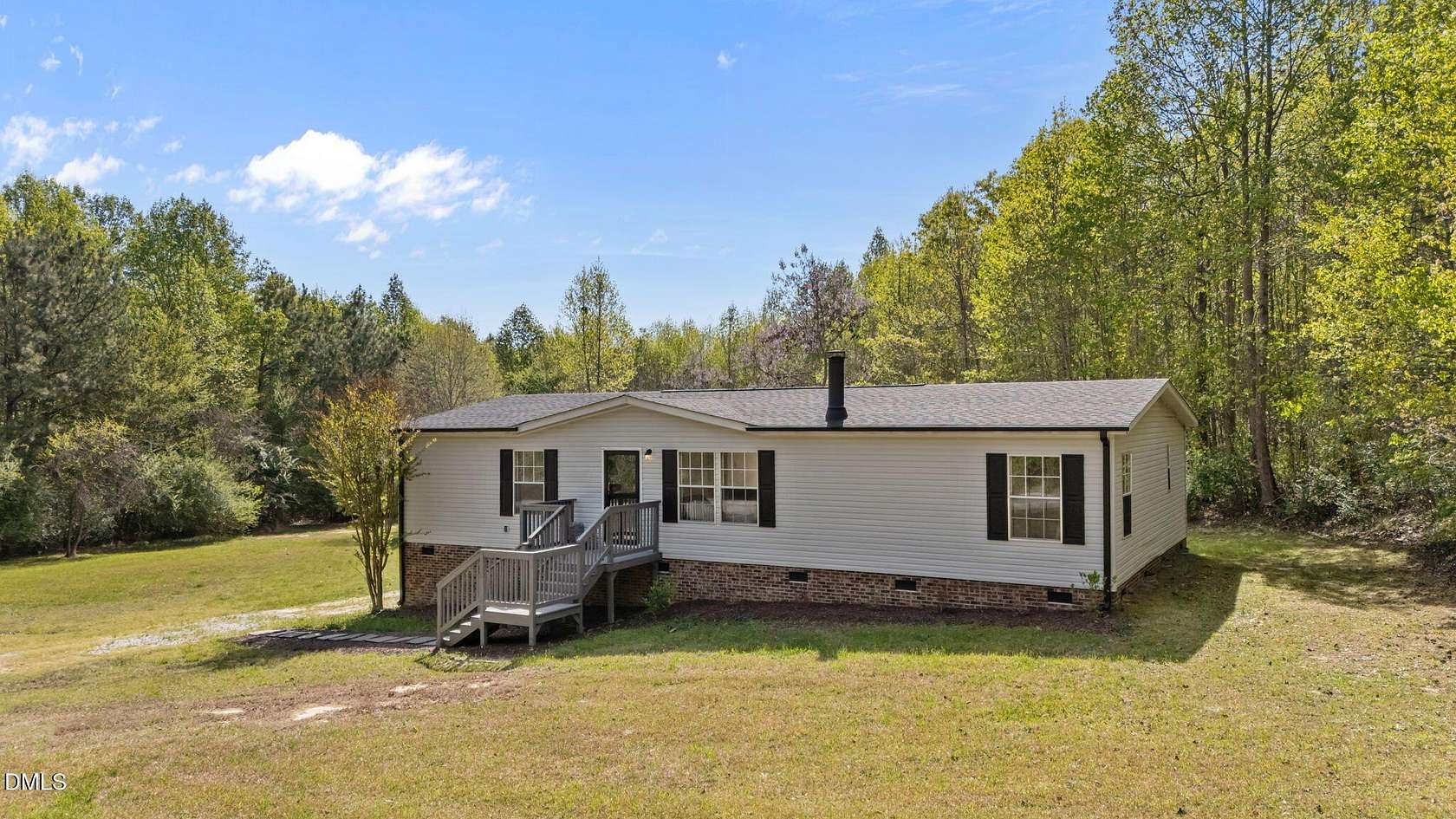 4.55 Acres of Land with Home for Sale in Kittrell, North Carolina