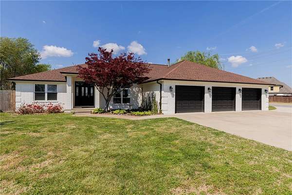 2.57 Acres of Land with Home for Lease in Rogers, Arkansas