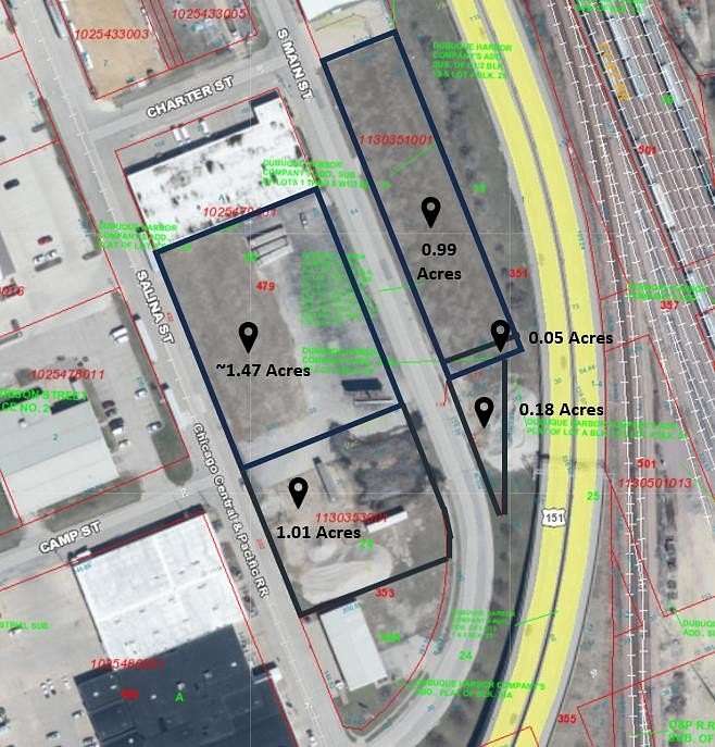 3.7 Acres of Commercial Land for Sale in Dubuque, Iowa