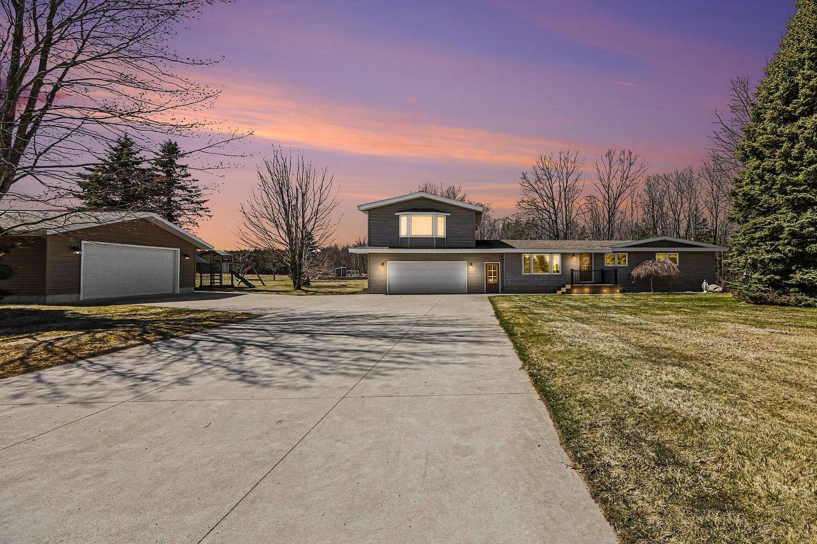 19.5 Acres of Land with Home for Sale in Manistee, Michigan