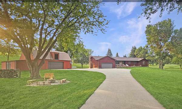 4.14 Acres of Land with Home for Sale in Sioux City, Iowa