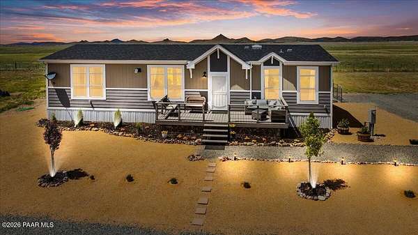 10.4 Acres of Land with Home for Sale in Prescott Valley, Arizona