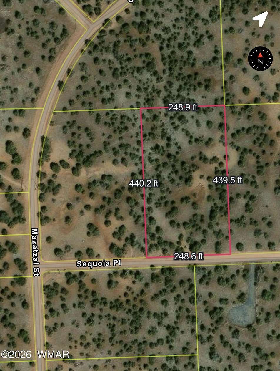 2.5 Acres of Residential Land for Sale in Show Low, Arizona