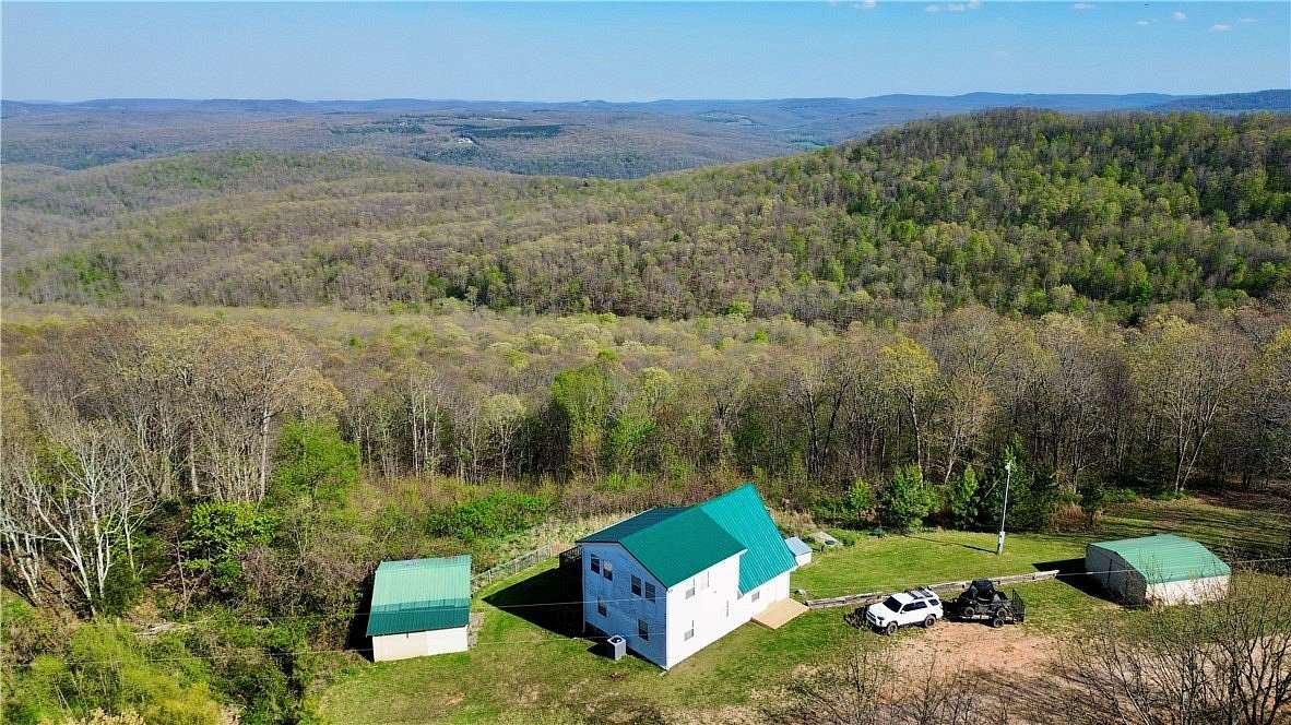2.7 Acres of Land with Home for Sale in Huntsville, Arkansas