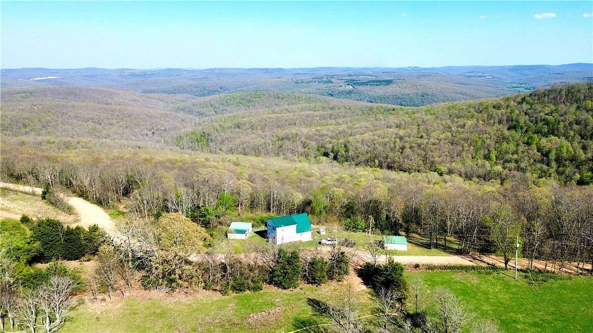 2.7 Acres of Land with Home for Sale in Huntsville, Arkansas