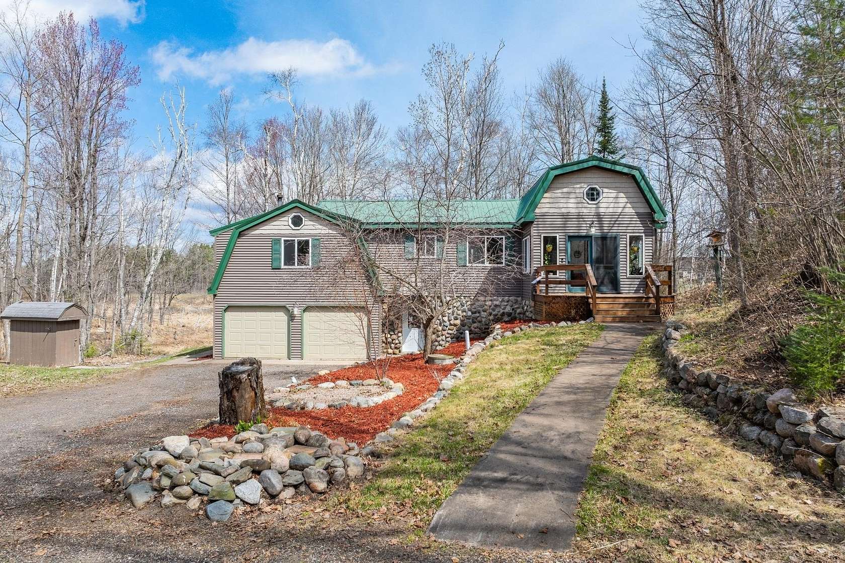 4.43 Acres of Land with Home for Sale in Deerbrook, Wisconsin