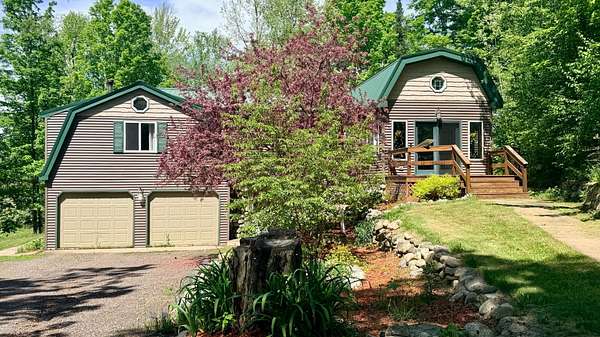 4.43 Acres of Land with Home for Sale in Deerbrook, Wisconsin