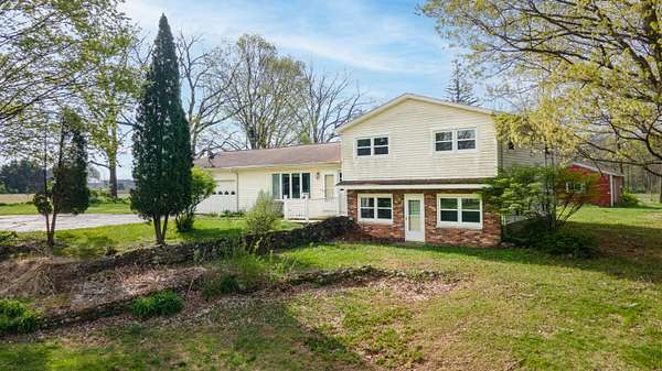 3.22 Acres of Land with Home for Sale in Schoolcraft, Michigan