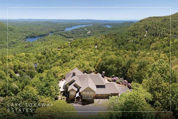 3 Acres of Land with Home for Sale in Lake Toxaway, North Carolina