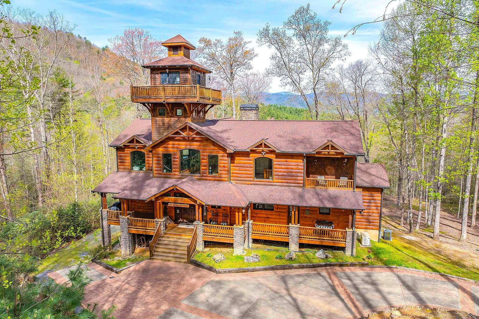 6.7 Acres of Land with Home for Sale in Brevard, North Carolina