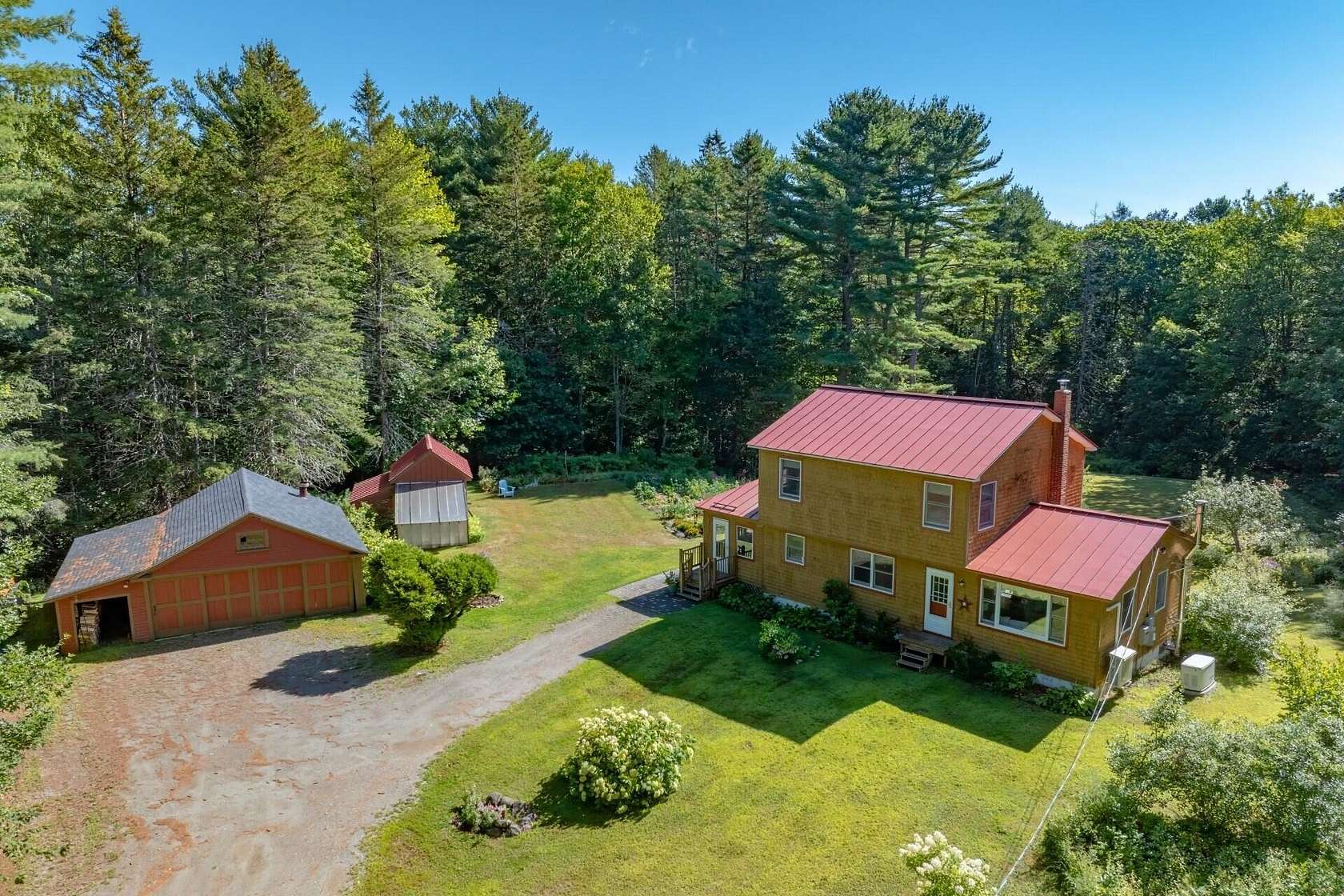 5.5 Acres of Land with Home for Sale in Winterport, Maine