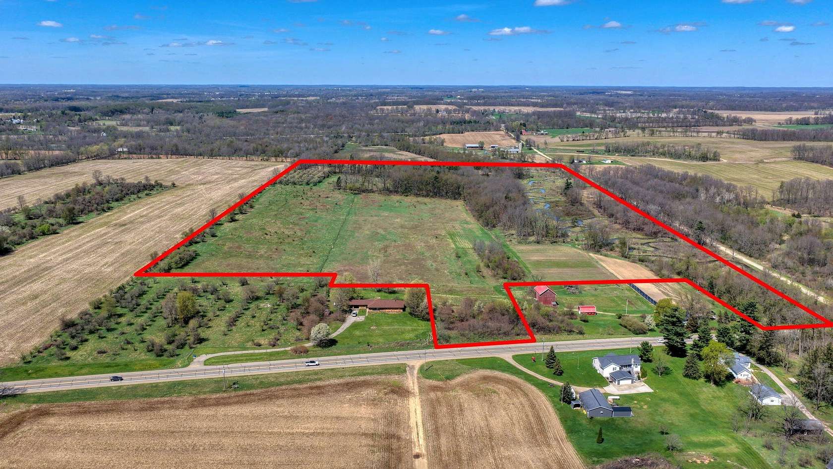 53 Acres of Land for Sale in Allen, Michigan