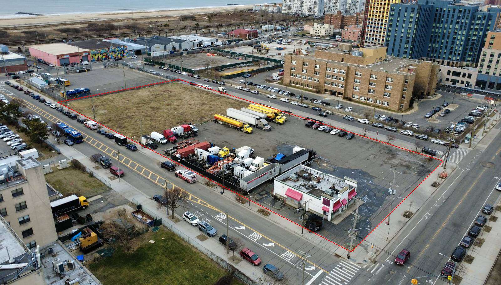 2.25 Acres of Mixed-Use Land for Sale in Arverne, New York