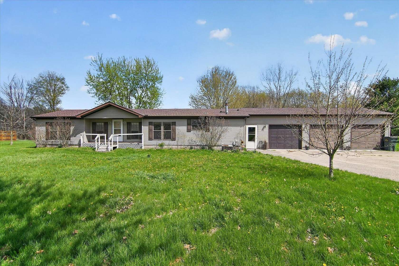 3.6 Acres of Land with Home for Sale in Burlington, Michigan