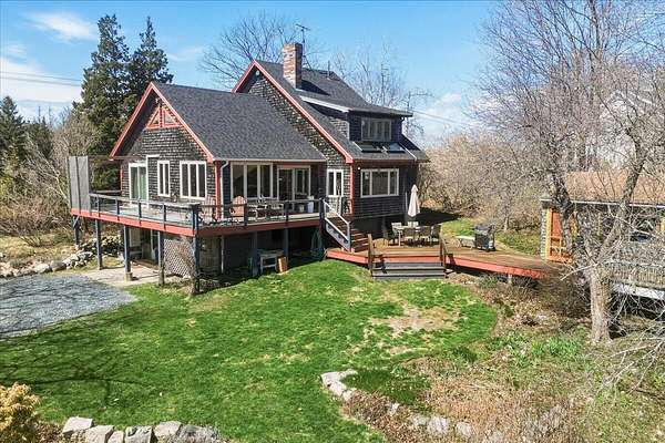 3.8 Acres of Land with Home for Sale in Deer Isle, Maine