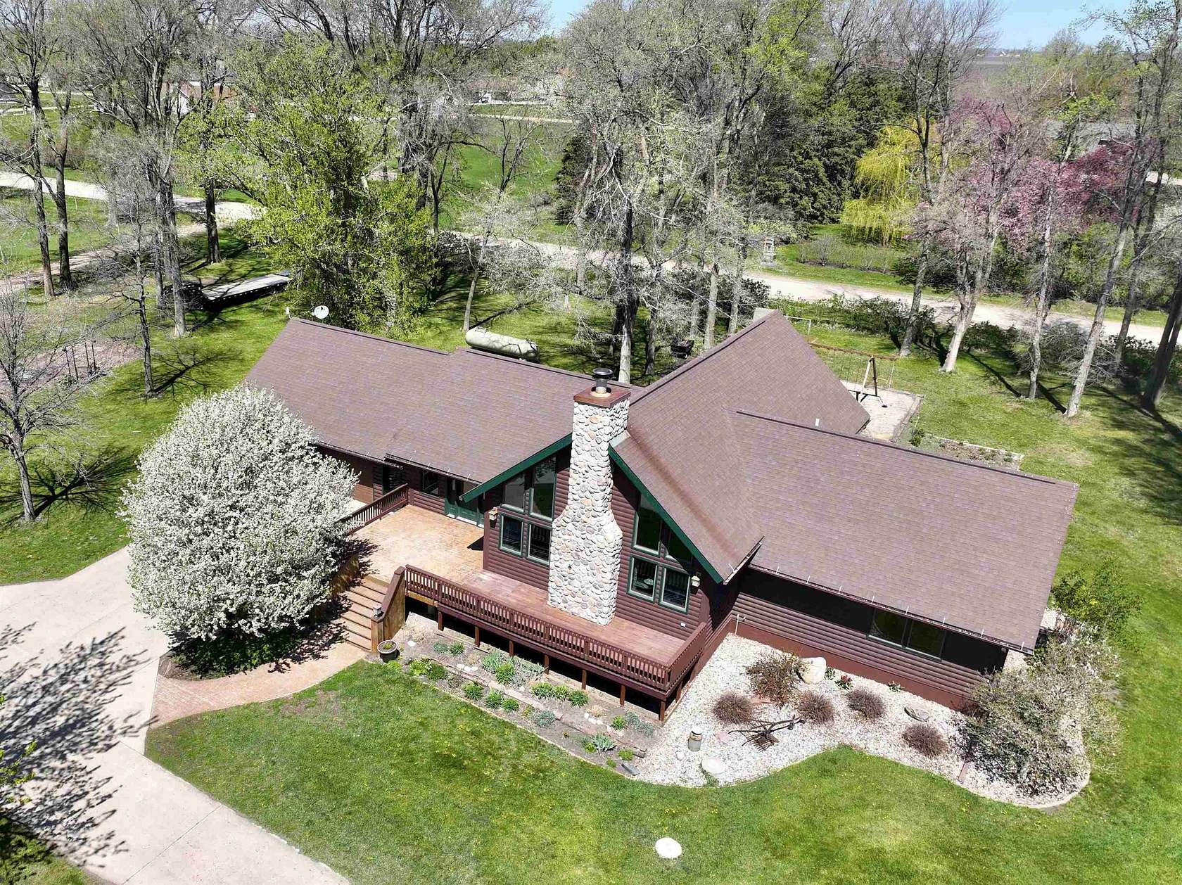 6.32 Acres of Land with Home for Sale in Sibley, Iowa