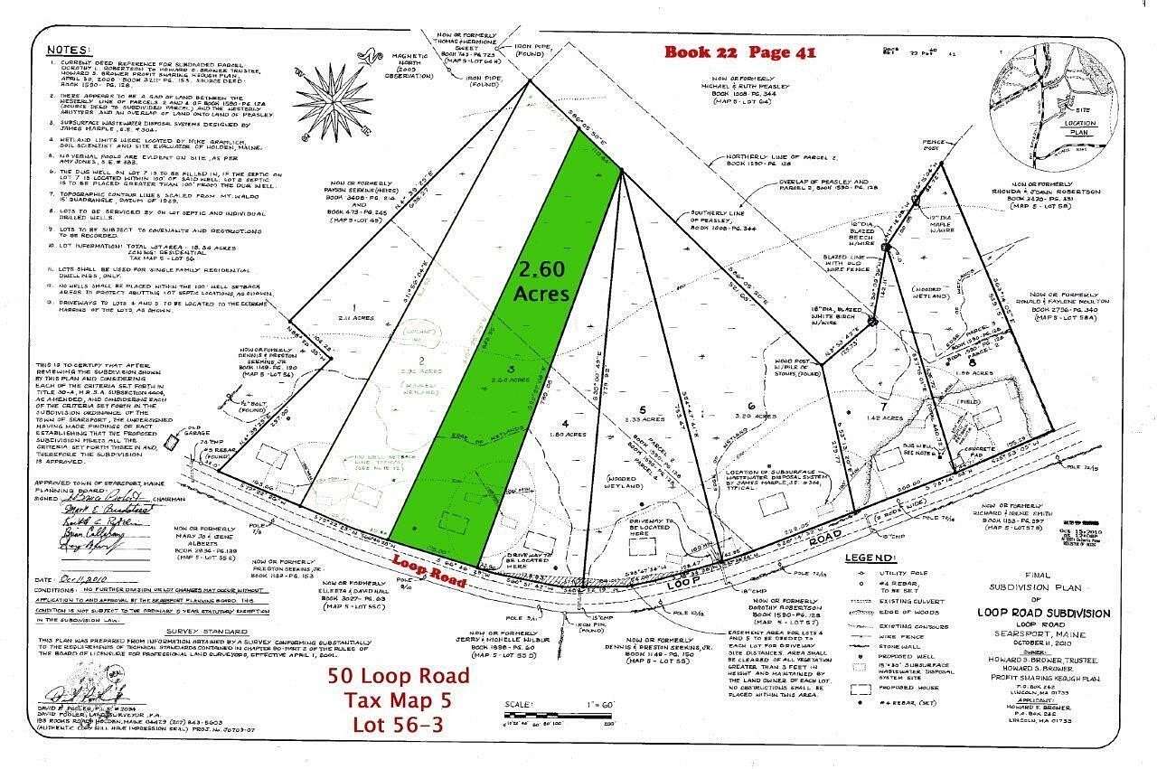 2.6 Acres of Residential Land for Sale in Searsport, Maine
