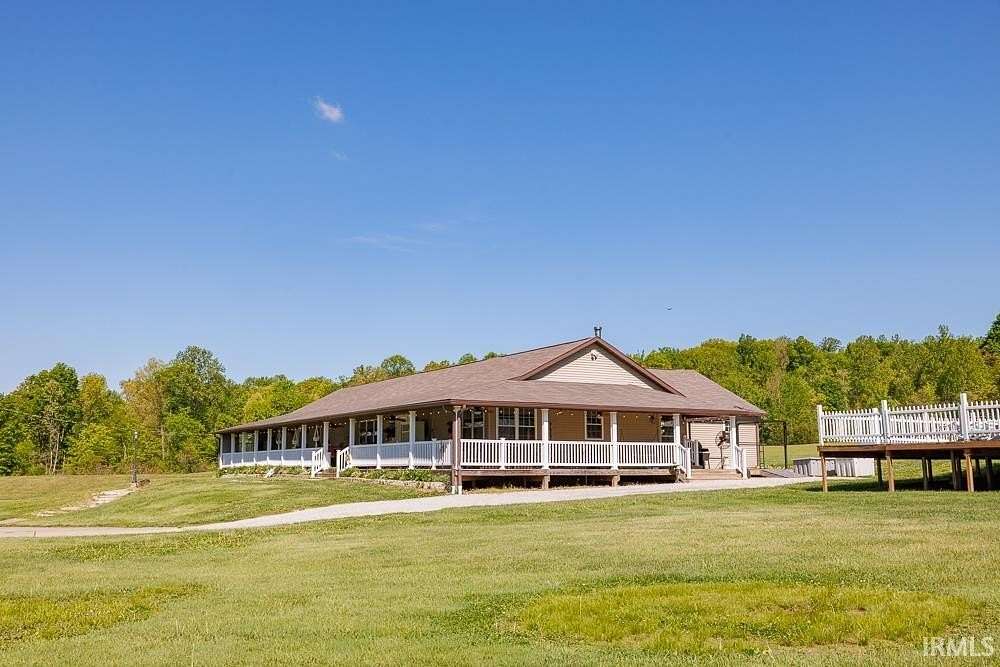 40 Acres of Recreational Land with Home for Sale in Bloomfield, Indiana
