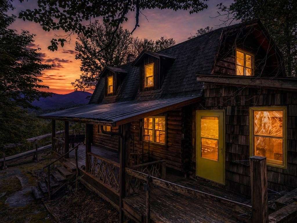 7.53 Acres of Land with Home for Sale in Franklin, North Carolina