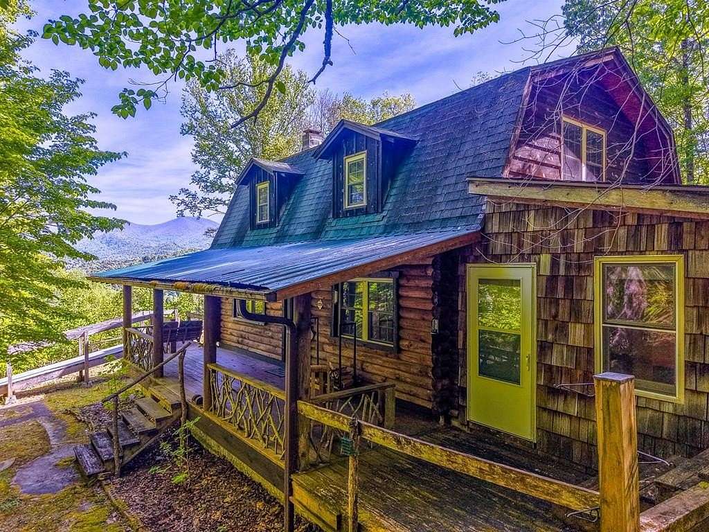 7.53 Acres of Land with Home for Sale in Franklin, North Carolina