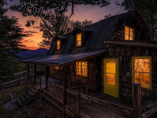 7.53 Acres of Land with Home for Sale in Franklin, North Carolina