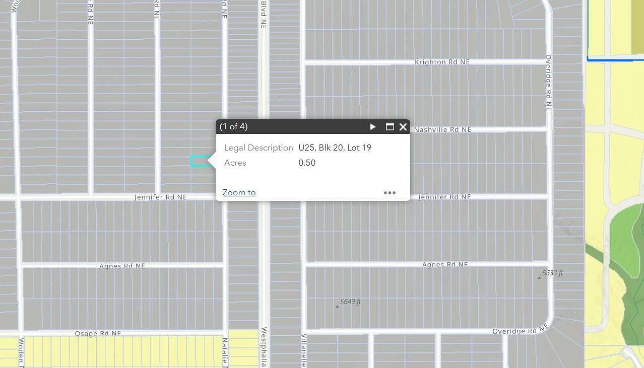 0.5 Acres of Land for Sale in Rio Rancho, New Mexico