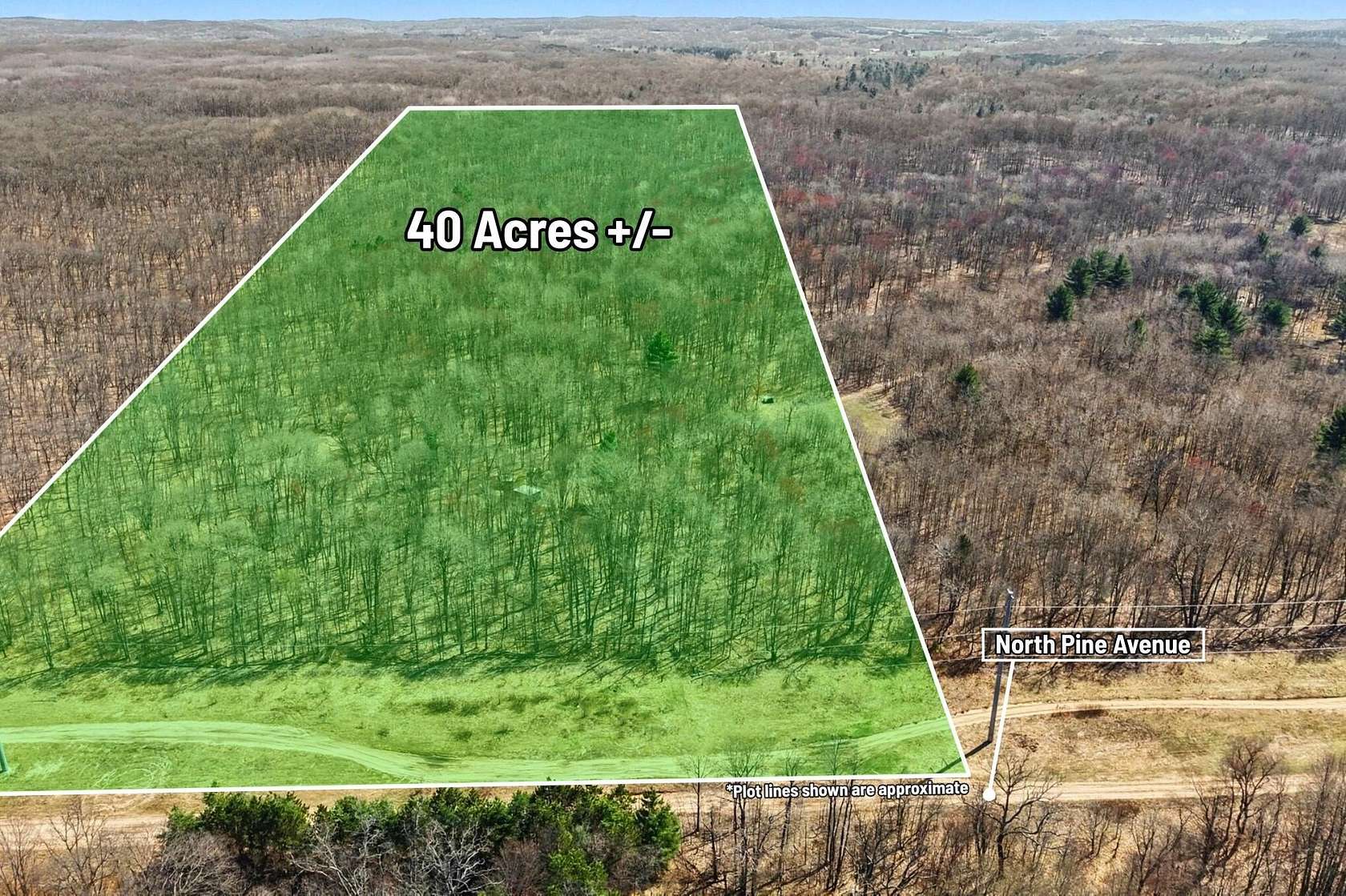 40 Acres of Recreational & Residential Land for Sale in Big Rapids, Michigan