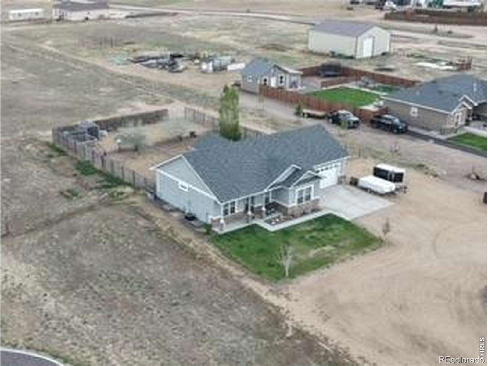 2.16 Acres of Land with Home for Sale in Wiggins, Colorado