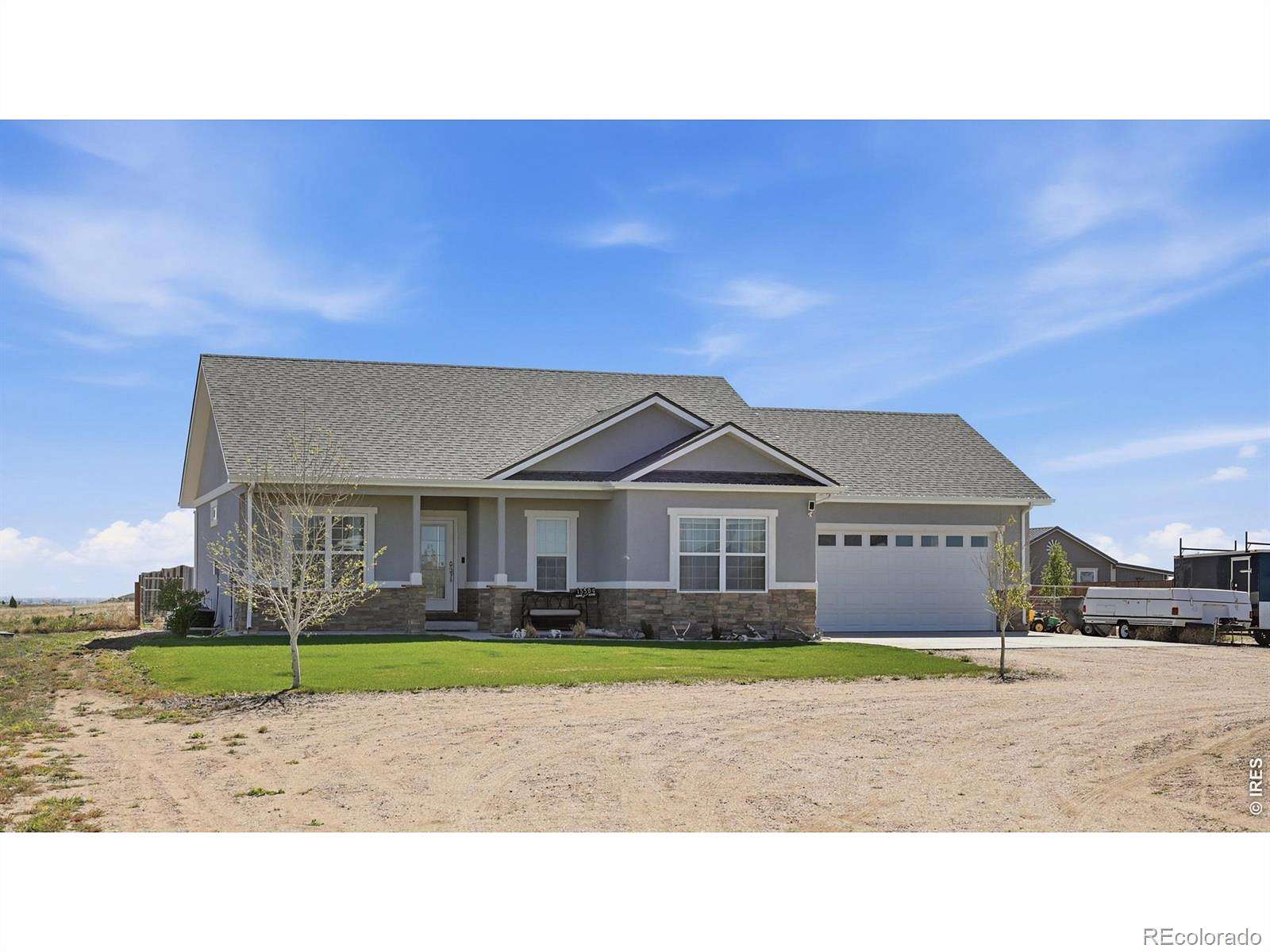 2.16 Acres of Land with Home for Sale in Wiggins, Colorado