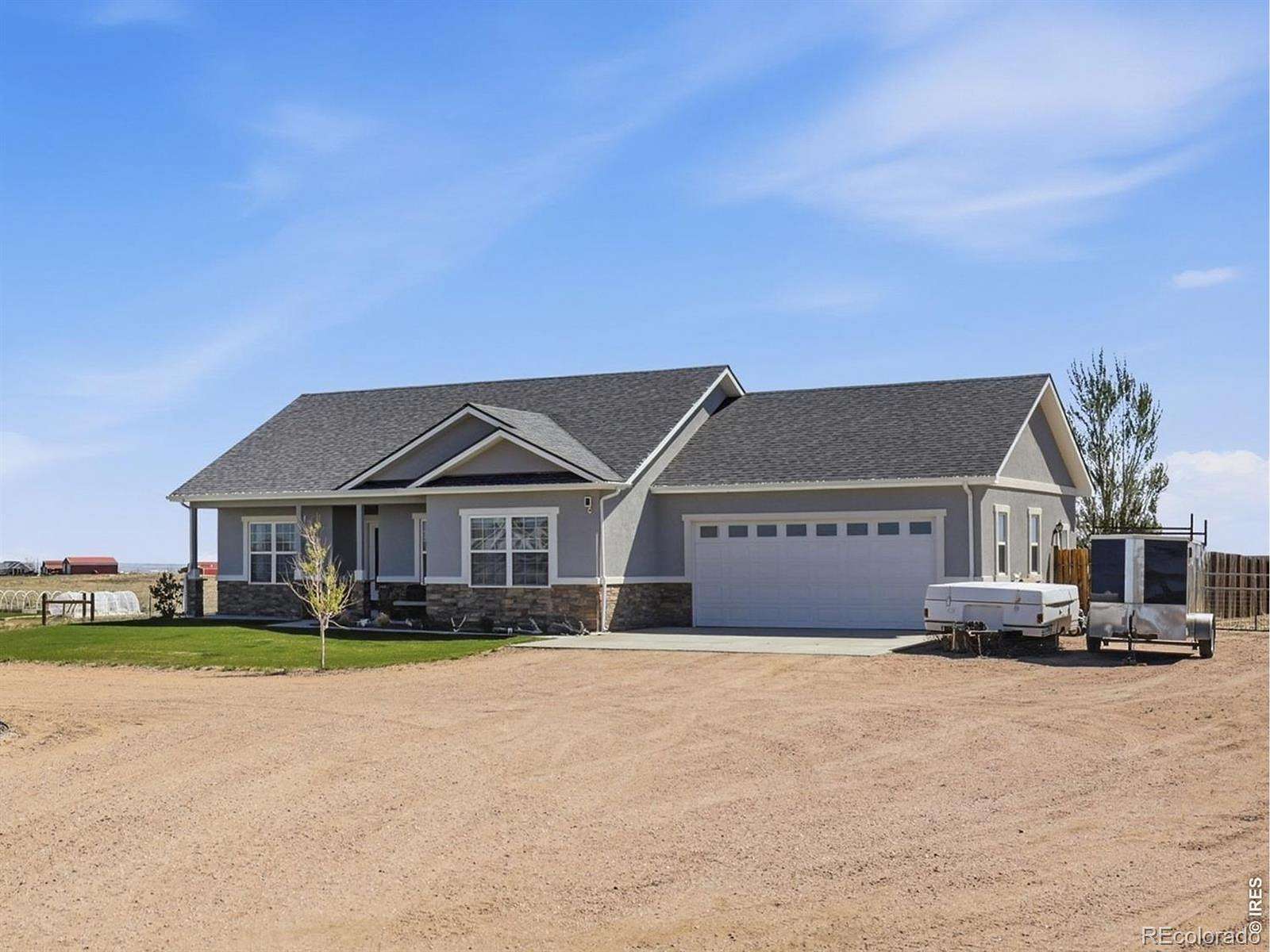 2.16 Acres of Land with Home for Sale in Wiggins, Colorado