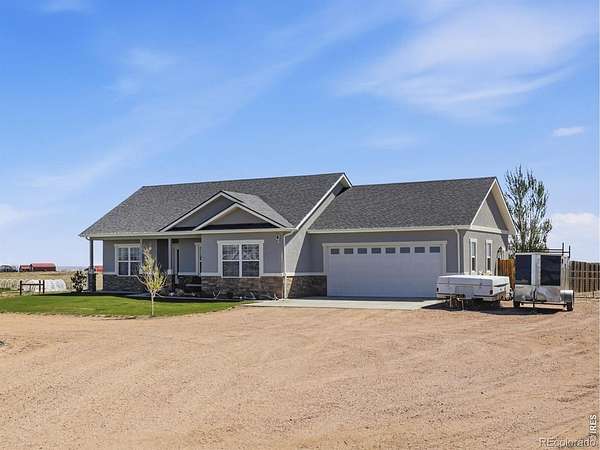 2.16 Acres of Land with Home for Sale in Wiggins, Colorado