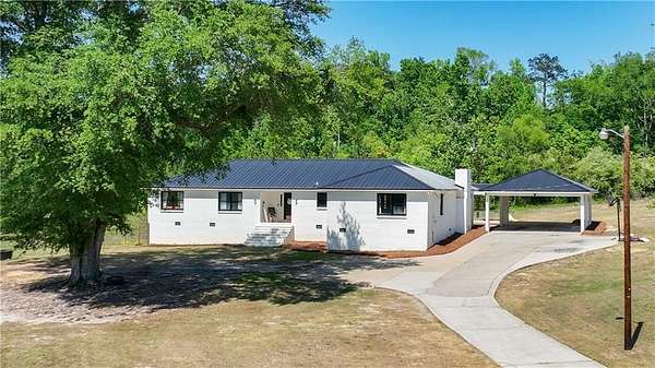 25.6 Acres of Land with Home for Sale in Phenix City, Alabama