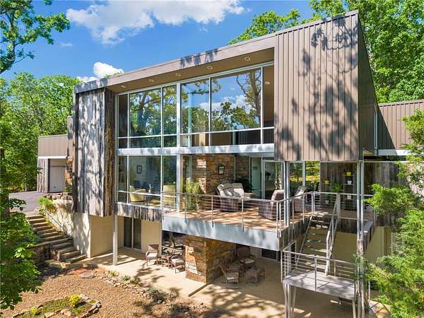 7.7 Acres of Land with Home for Sale in Fayetteville, Arkansas