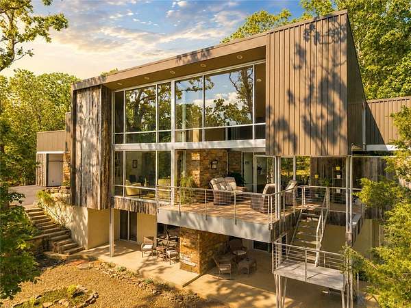 7.7 Acres of Land with Home for Sale in Fayetteville, Arkansas