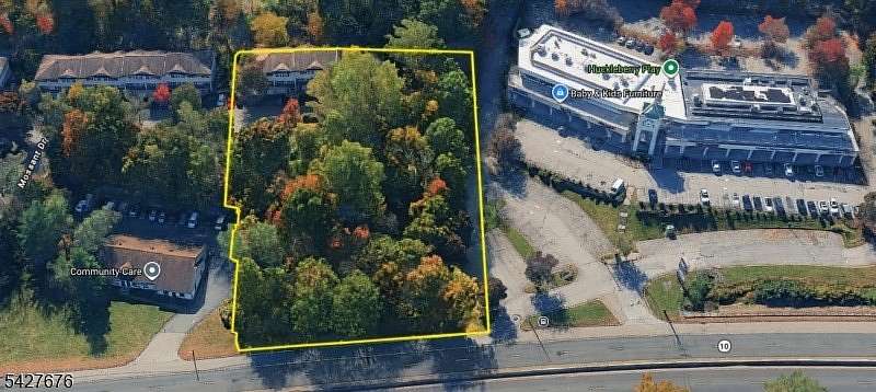 0.95 Acres of Commercial Land for Sale in Parsippany-Troy Hills Township, New Jersey