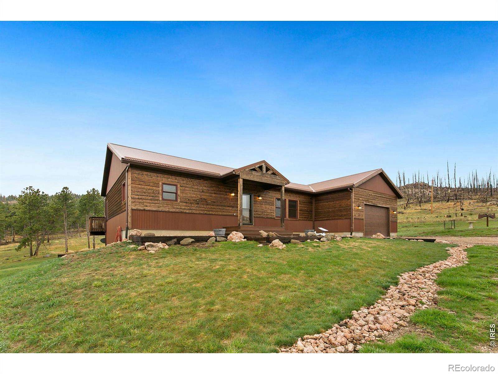 6.87 Acres of Land with Home for Sale in Bellvue, Colorado