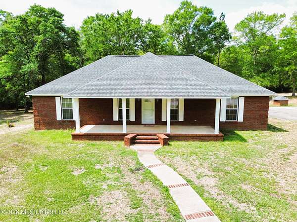 2.27 Acres of Land with Home for Sale in Lucedale, Mississippi