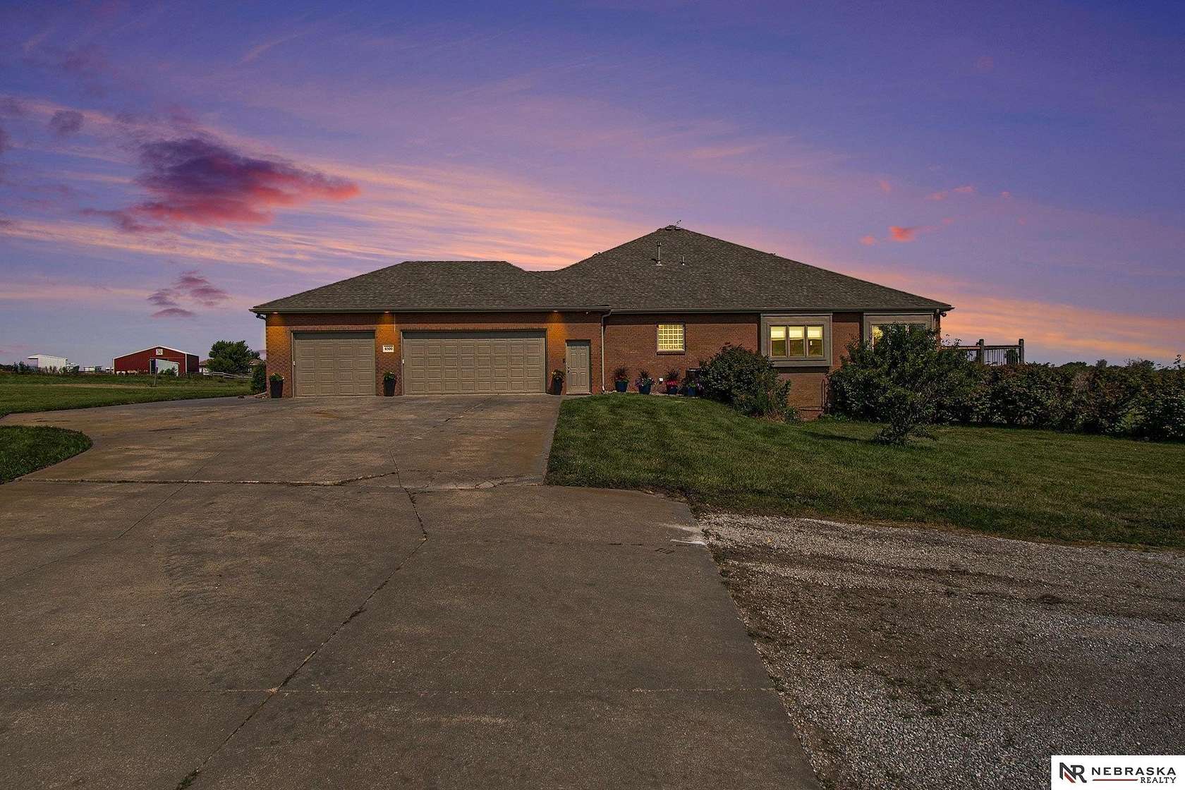 28 Acres of Agricultural Land with Home for Sale in Firth, Nebraska