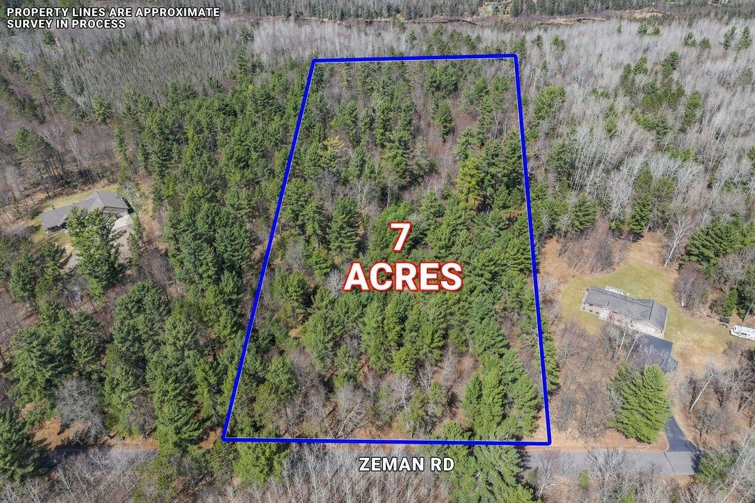 7 Acres of Residential Land for Sale in Eagle River, Wisconsin