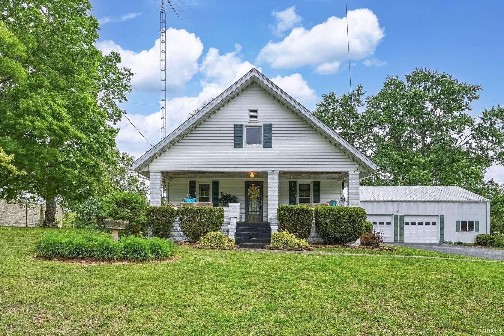 3.9 Acres of Land with Home for Sale in Bedford, Indiana