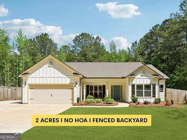 2 Acres of Land with Home for Sale in Senoia, Georgia