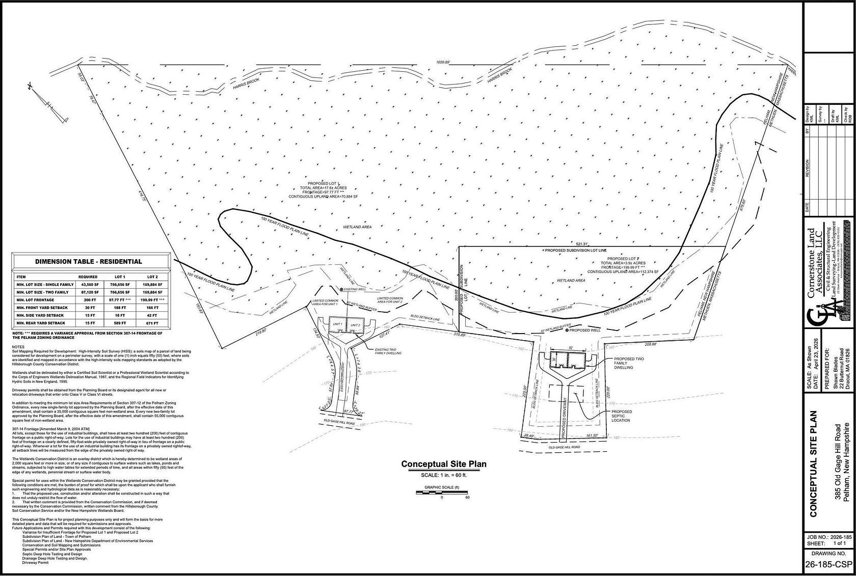 3.9 Acres of Residential Land for Sale in Pelham, New Hampshire