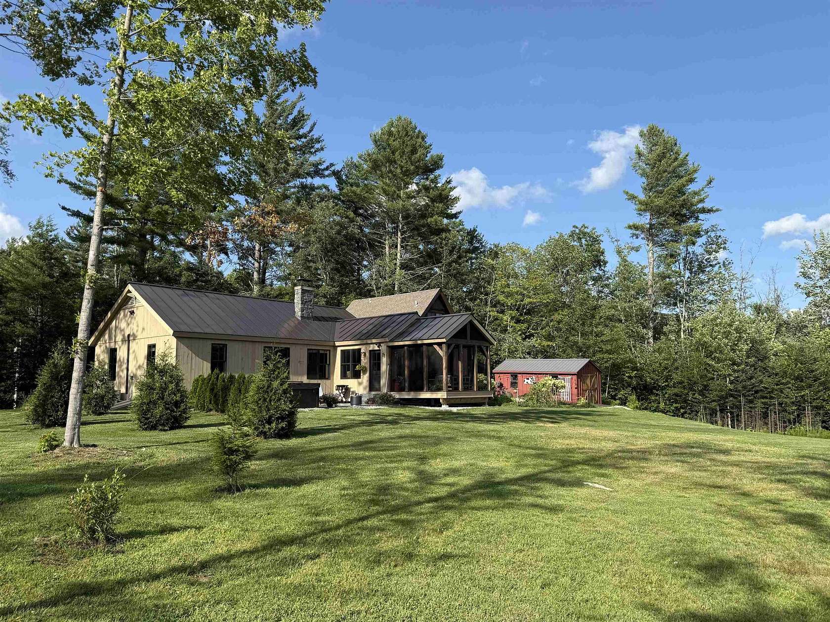 5.75 Acres of Land with Home for Sale in Weston, Vermont