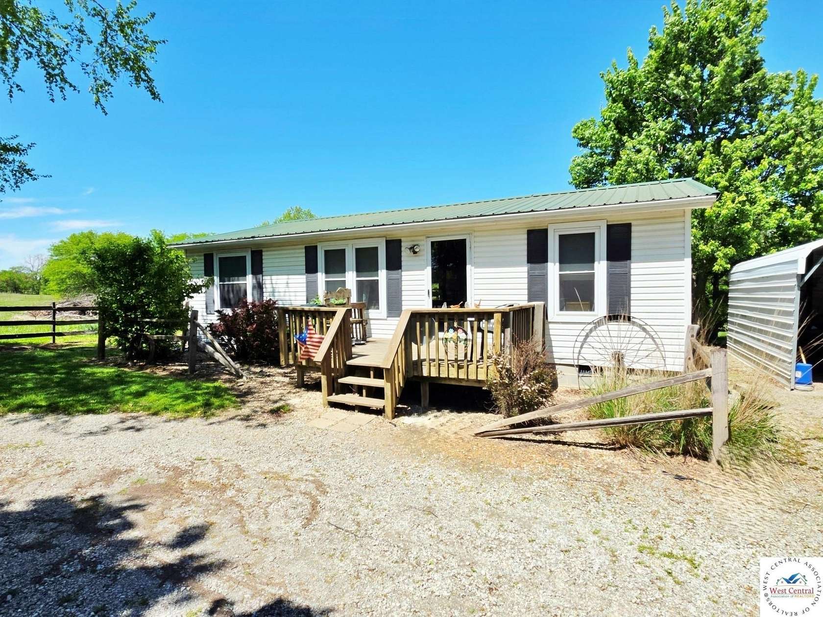 4.8 Acres of Land with Home for Sale in Marshall Junction, Missouri