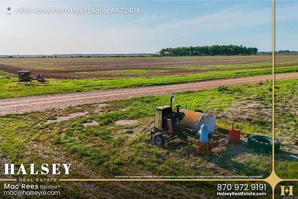 855 Acres of Land for Sale in Bono, Arkansas
