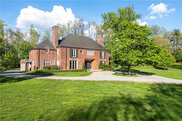 2 Acres of Land with Home for Sale in Fox Chapel, Pennsylvania